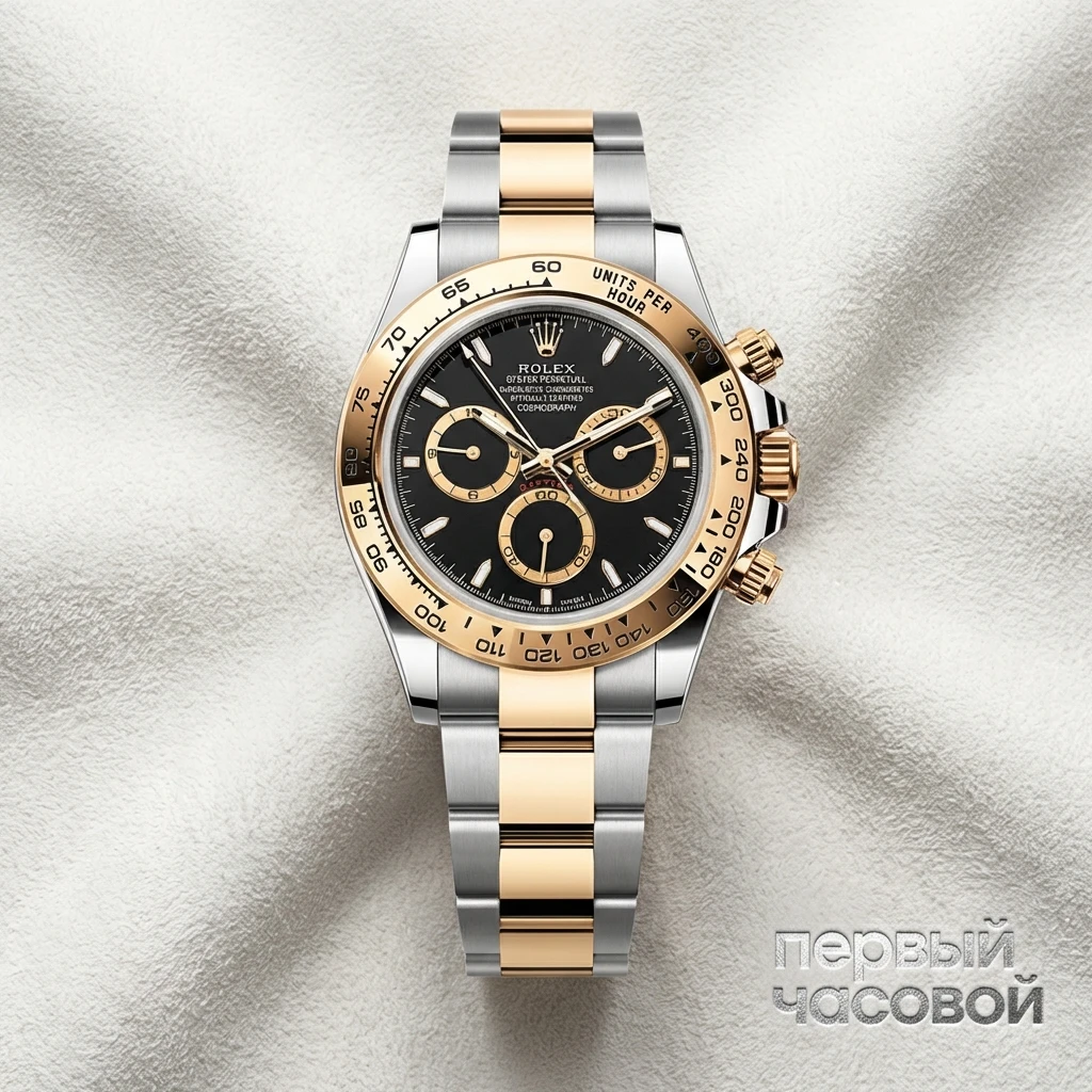 Rolex Cosmograph Daytona Steel & Yellow Gold Black Dial 126503