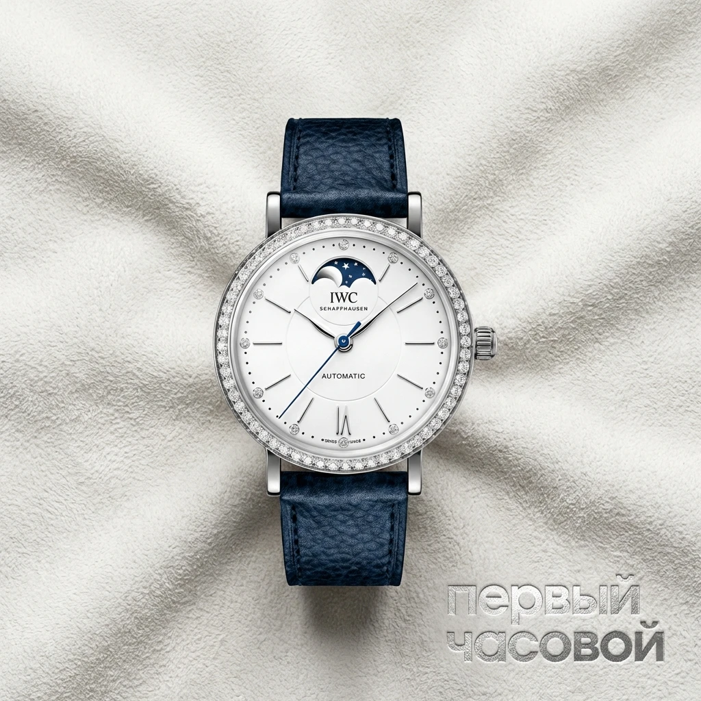 Купить элитные часы Iwc Portofino Automatic Moon Phase 37 IW659601: в наличии в Москве!