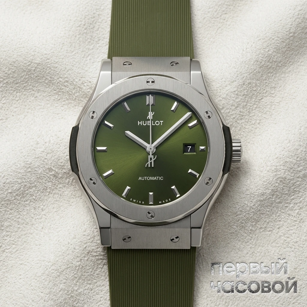 Hublot Classic Fusion Titanium Green 42 mm 542.NX.8970.RX