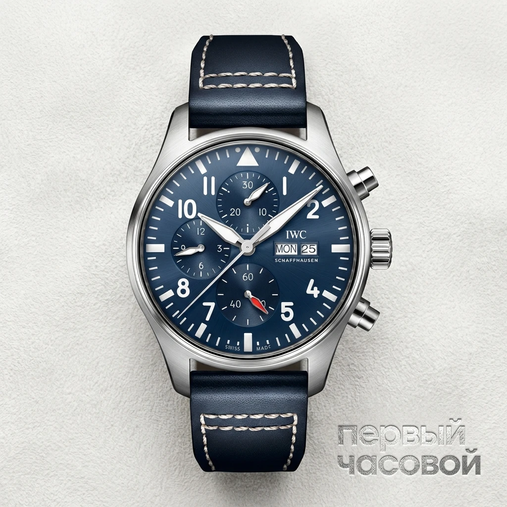 Купить элитные часы Iwc Pilots Watch Chronograph IW378003: в наличии в Москве!