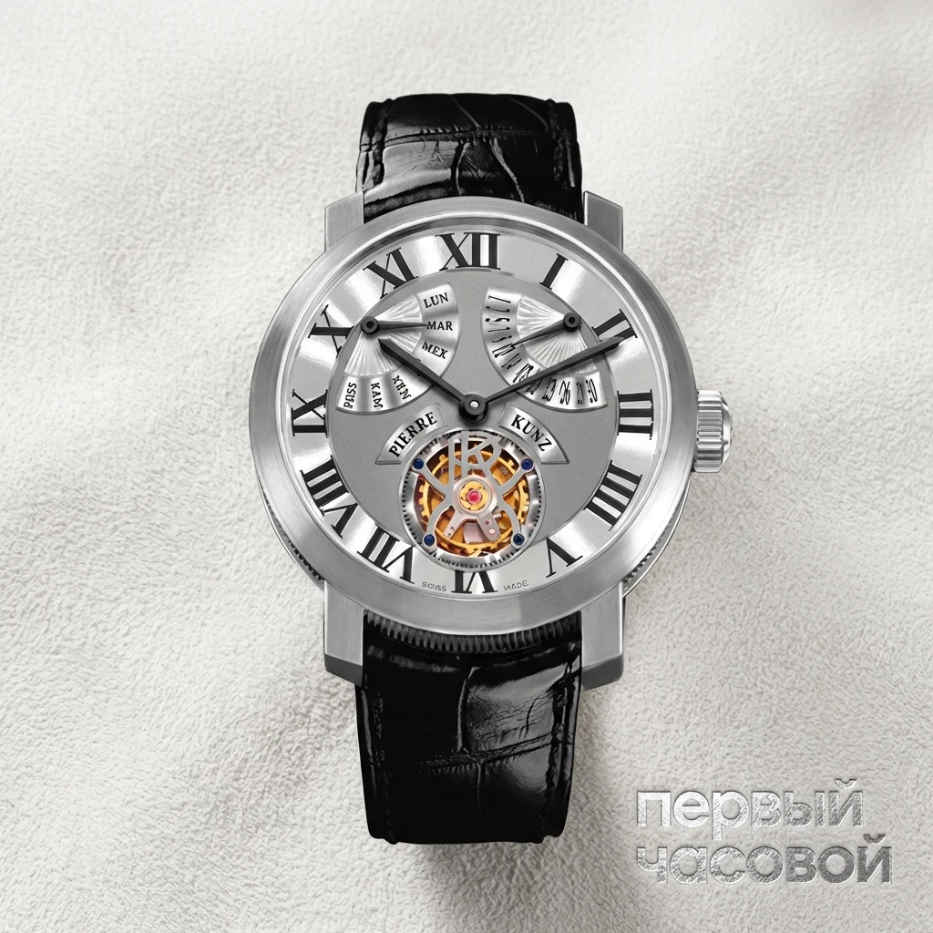 Купить элитные часы  Grande Complicatiоn Tourbillon Retrograde Day and Date White Gold PKA 701 T JDR: в наличии в Москве!