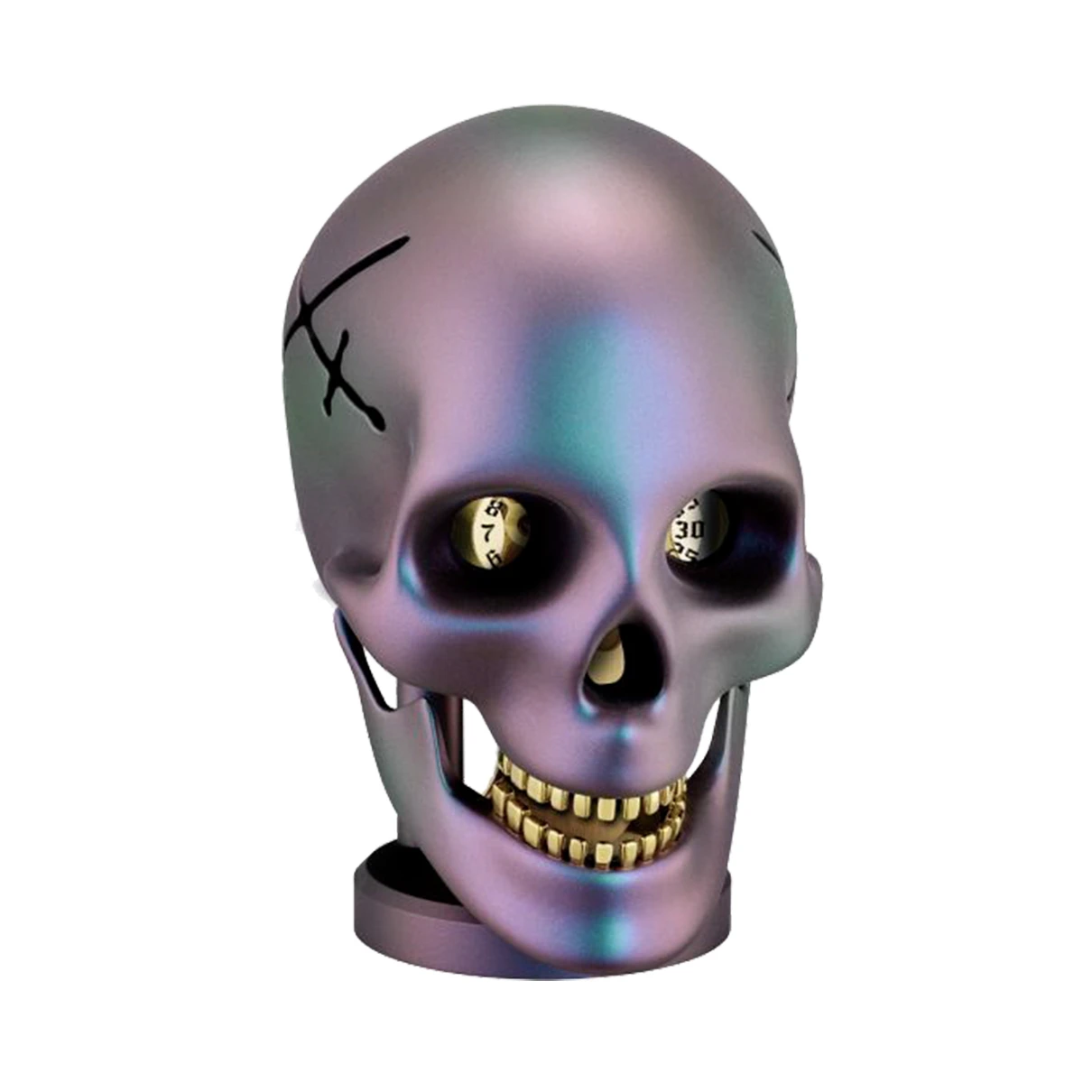 L'epee Настольные Часы Requiem Skull 76.6003/300