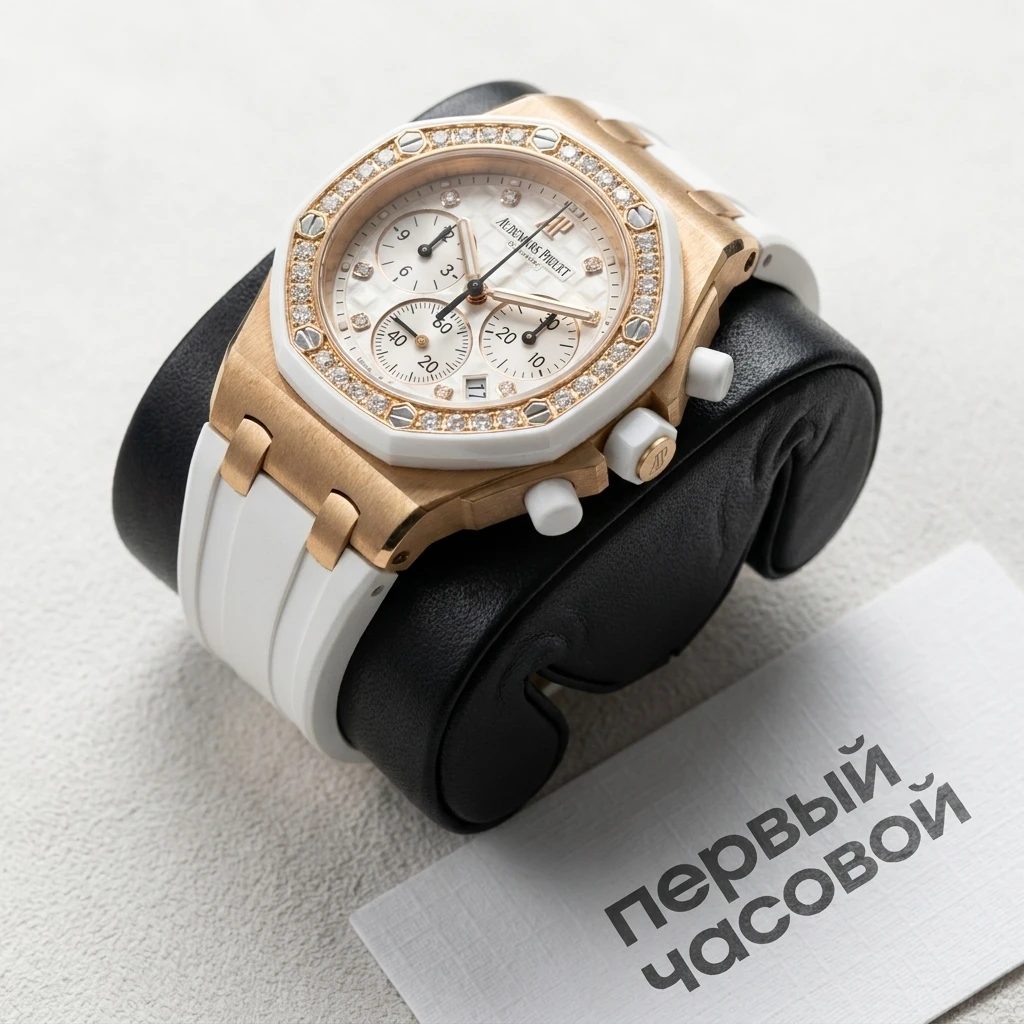 Audemars Piguet Royal Oak Offshore Chronograph Ladies 38Mm Rose Gold 26048OK.ZZ.D010CA.01  — фото 3