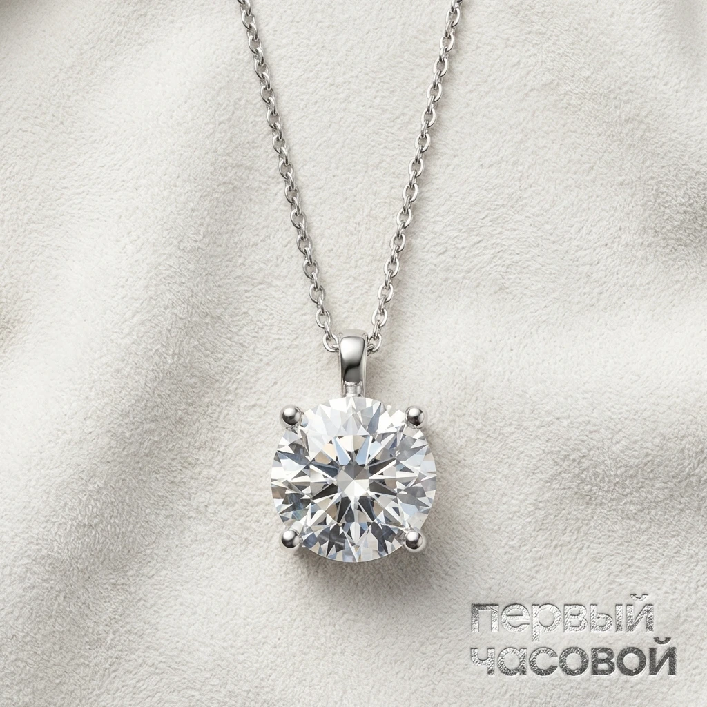 Купить украшение Studio jewelry Подвеска 1,04 Ct. E/Vs1 (3 Excellent) : в наличии в Москве!