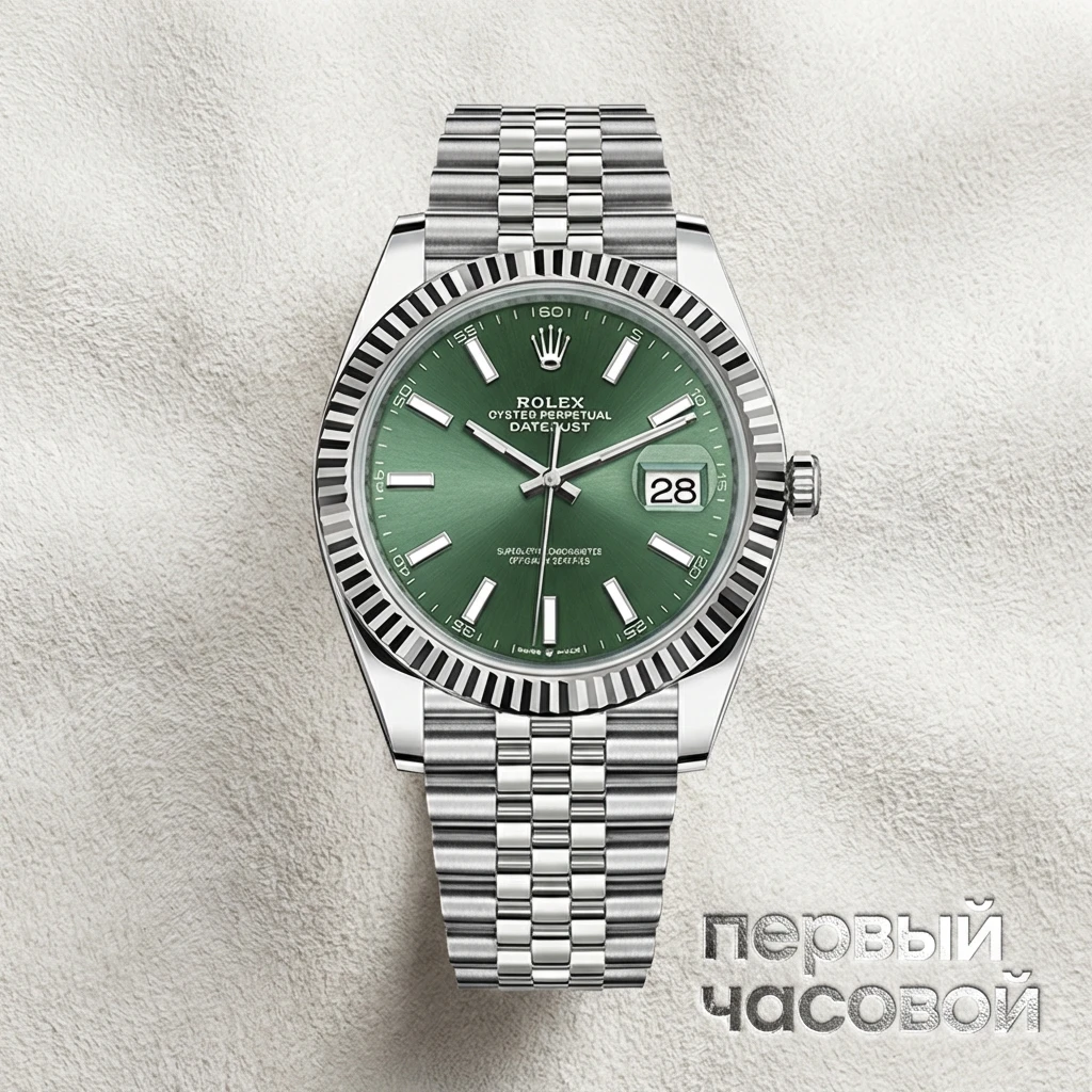 Rolex Datejust 41Mm Mint Green 126334-0028