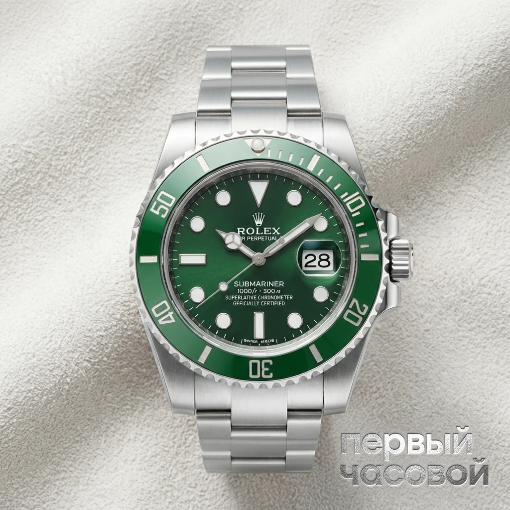 Купить элитные часы Rolex Submariner Anniversary 116610LV: в наличии в Москве!