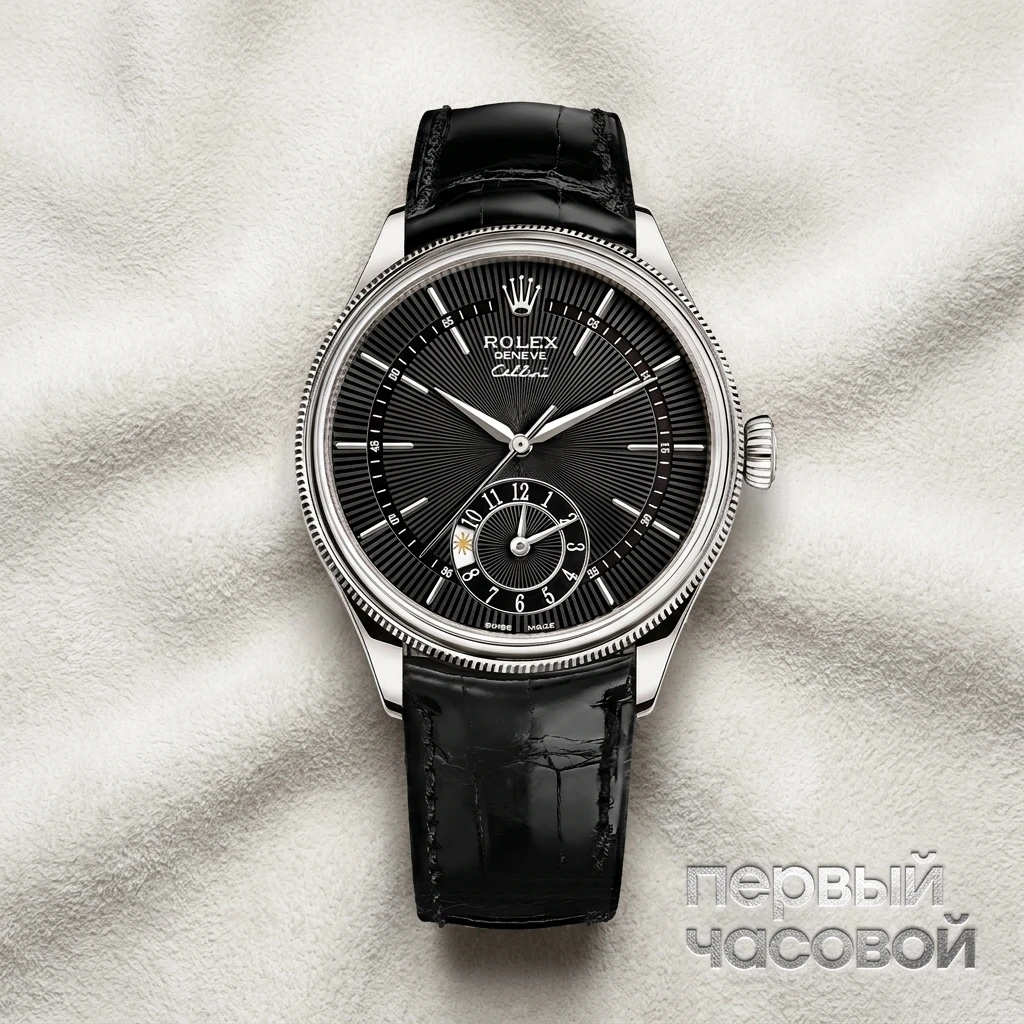 Купить элитные часы Rolex Cellini Dual Time 39Мм 50529: в наличии в Москве!