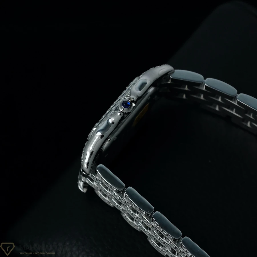 Купить элитные часы Cartier Panthère De Cartier Medium Steel Custom Diamonds WSPN0007 FIX: в наличии в Москве!
