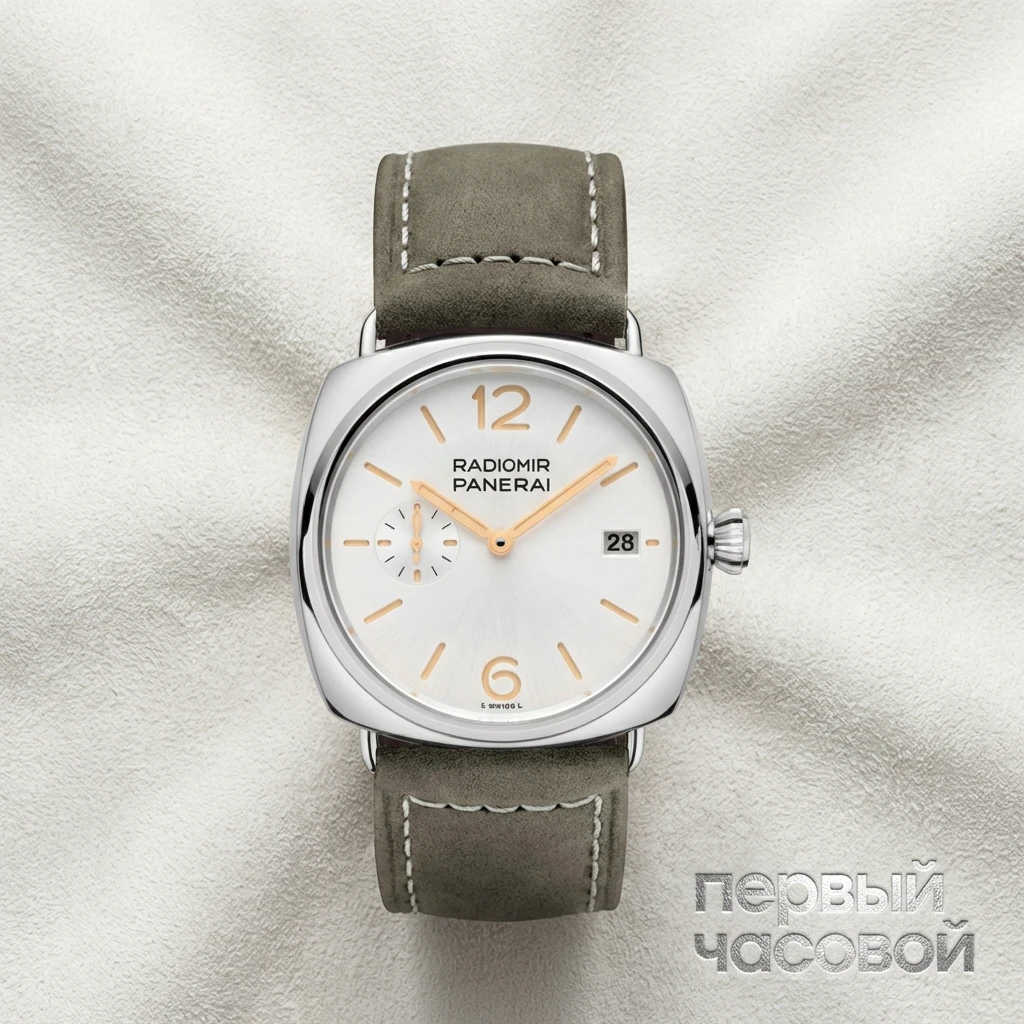 Купить элитные часы Panerai Radiomir Quaranta 40 Mm White Dial PAM01570: в наличии в Москве!