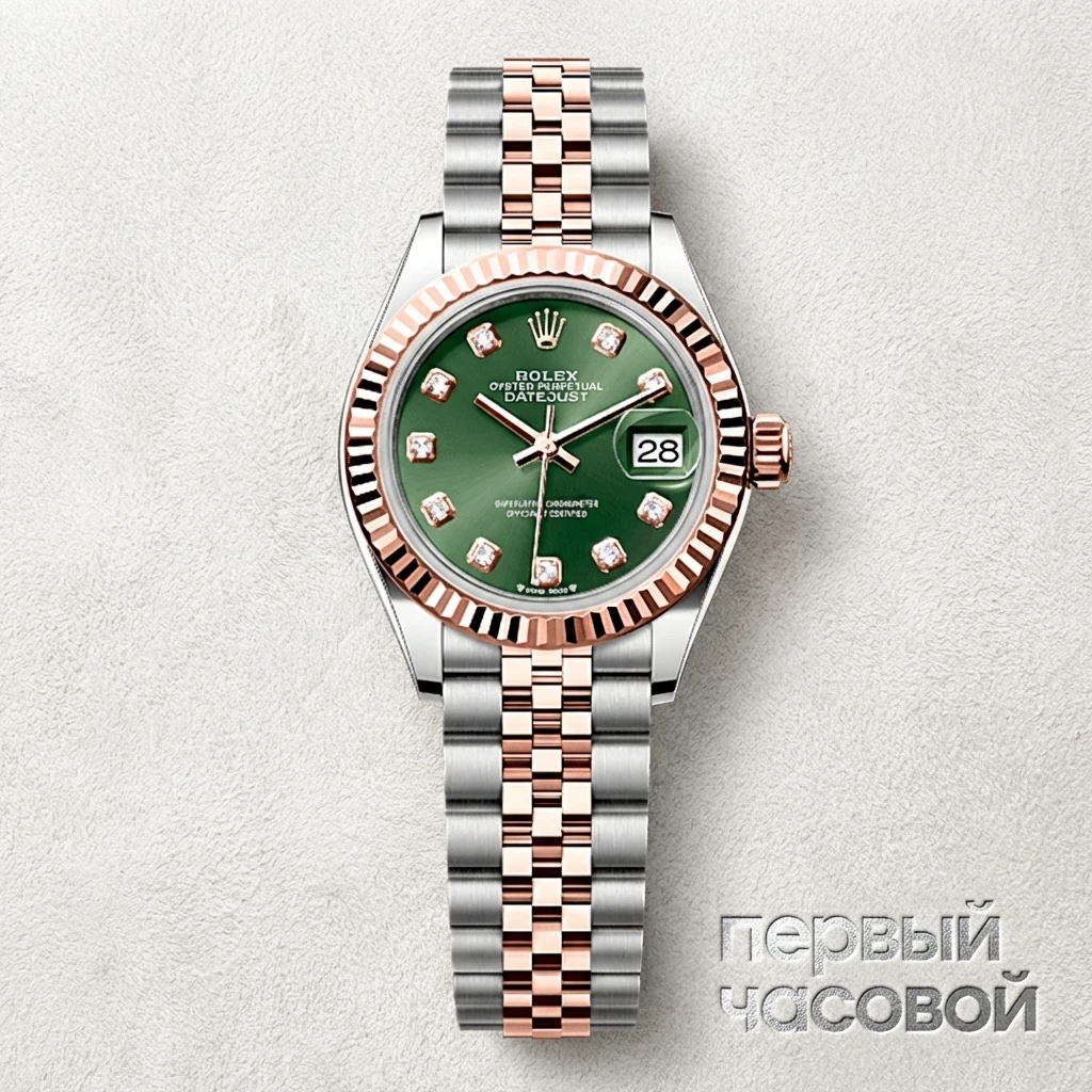 Rolex Lady-Datejust 28 Olive 279171