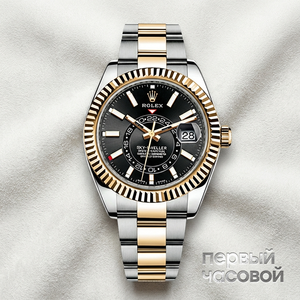 Rolex Sky-Dweller 42mm Steel and Yellow