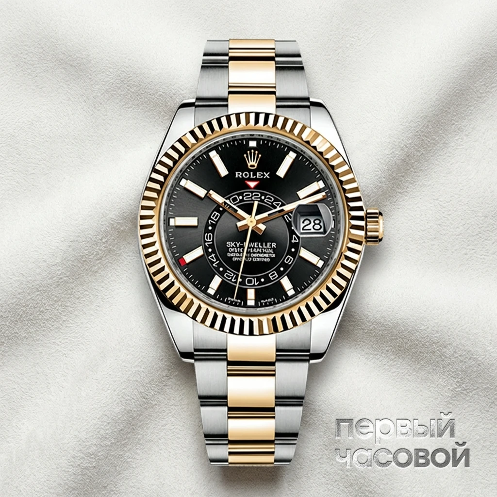 Rolex Sky-Dweller 42mm Steel and Yellow 326933