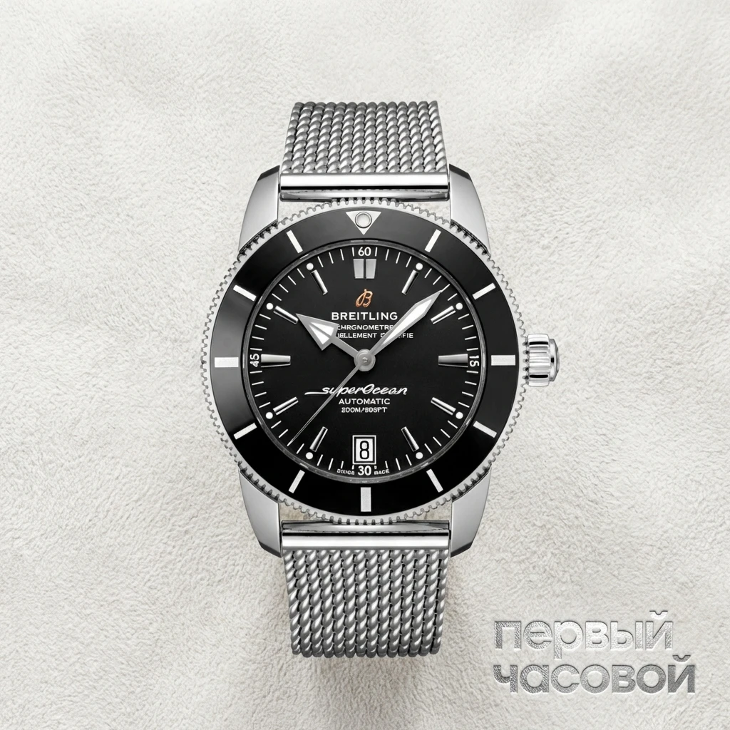 Купить элитные часы Breitling Breitling Superocean Heritage Ii 42 Black AB2010121B1A1: в наличии в Москве!