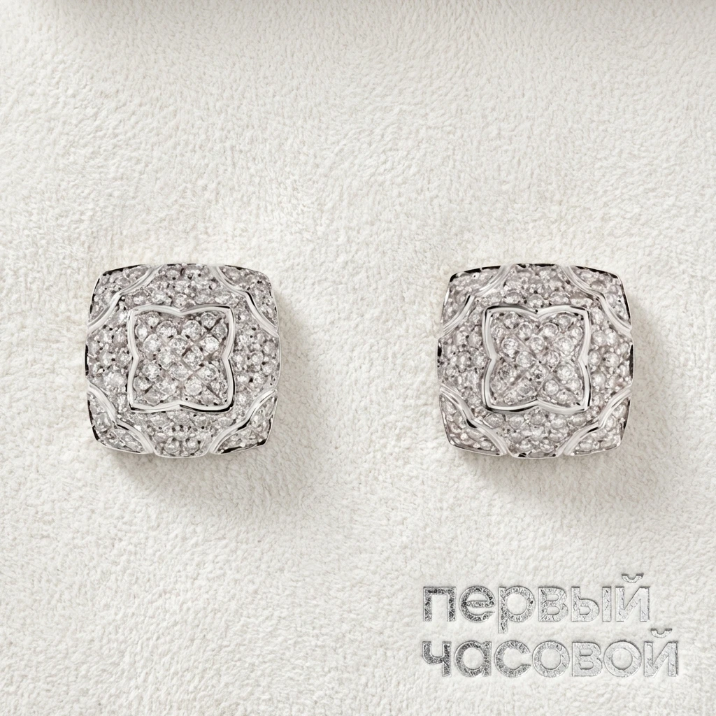 Купить украшение Bvlgari Pyramid Earrings With Diamonds : в наличии в Москве!