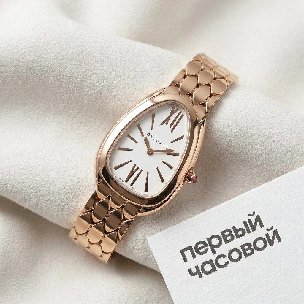 Купить элитные часы Bvlgari Seduttori 33 mm Rose Gold 103145: в наличии в Москве!