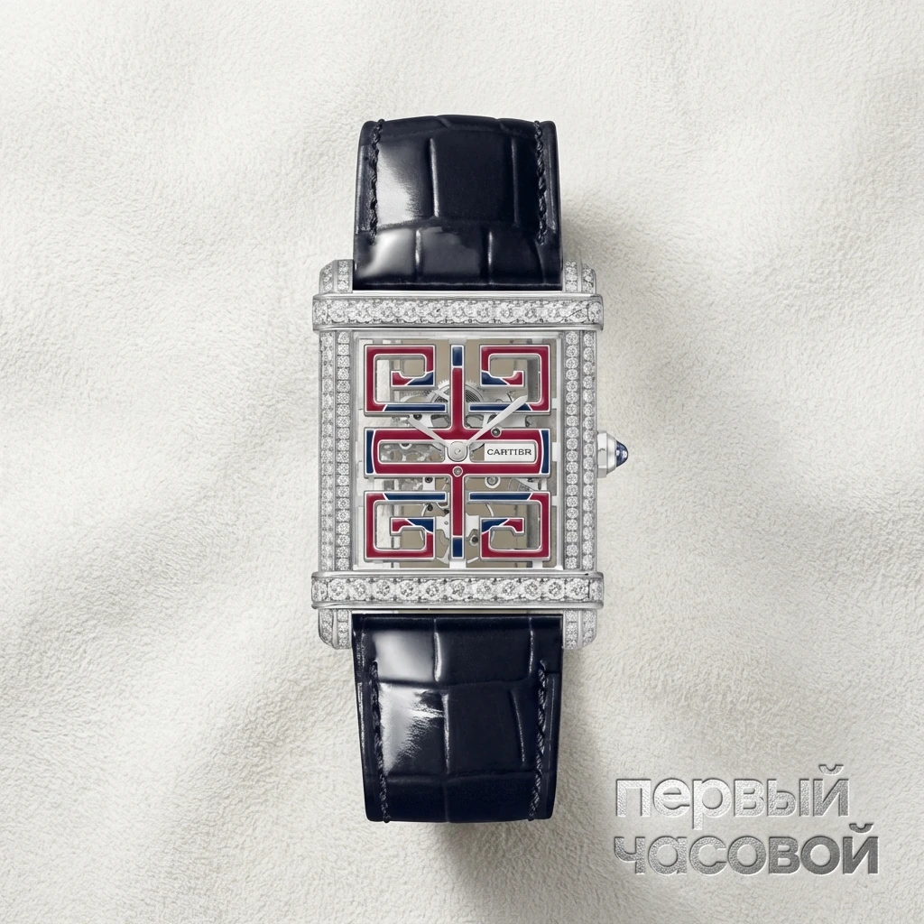 Купить элитные часы Cartier Tank Chinoise Watch HPI01507: в наличии в Москве!
