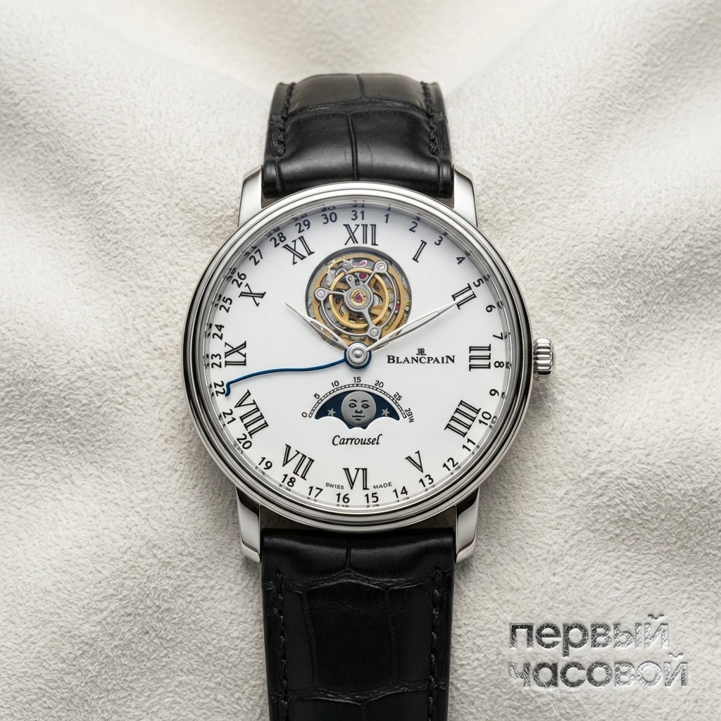 Blancpain Villeret Carrousel Phases de Lune 6622L 3431 55B