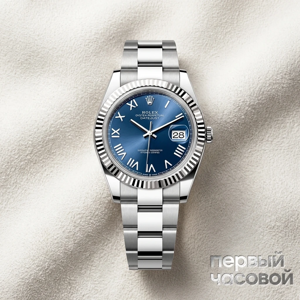 Купить элитные часы Rolex Datejust 41Mm Blue Roman 126334: в наличии в Москве!
