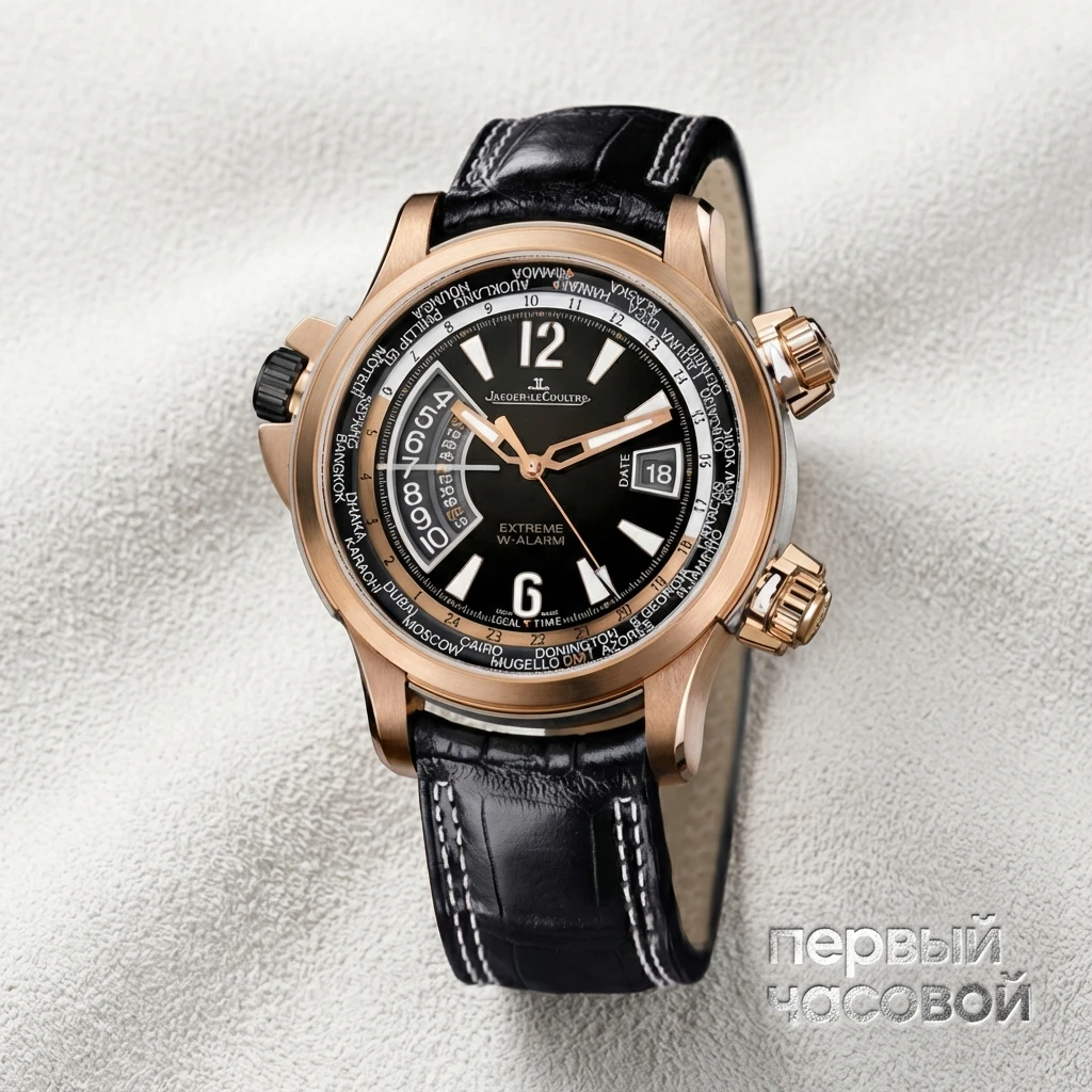 Купить элитные часы Jaeger-LeCoultre Master Compressor Extreme W-Alarm 46 Valentino Rossi Q177244V: в наличии в Москве!