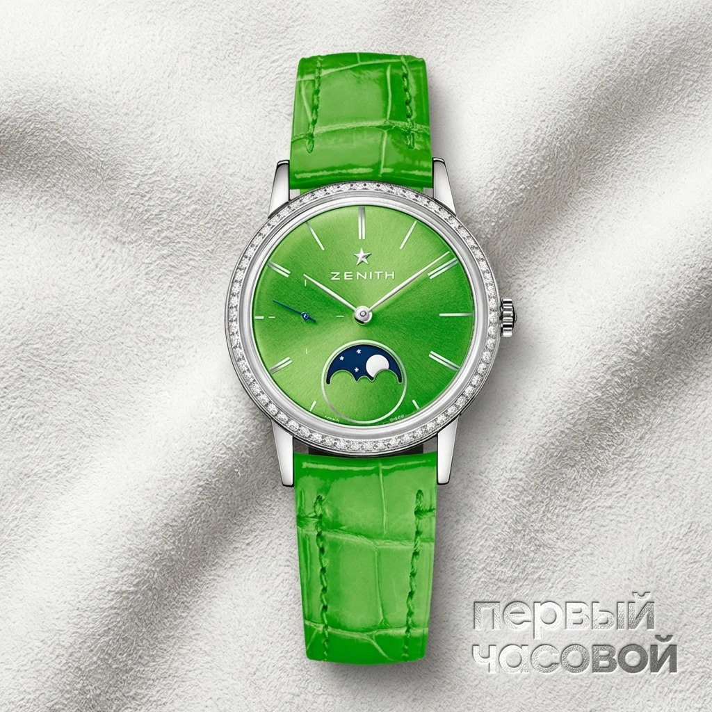 Купить элитные часы Zenith Elite Ladies Moonphase 33 mm 16.2332.692/64.C816: в наличии в Москве!