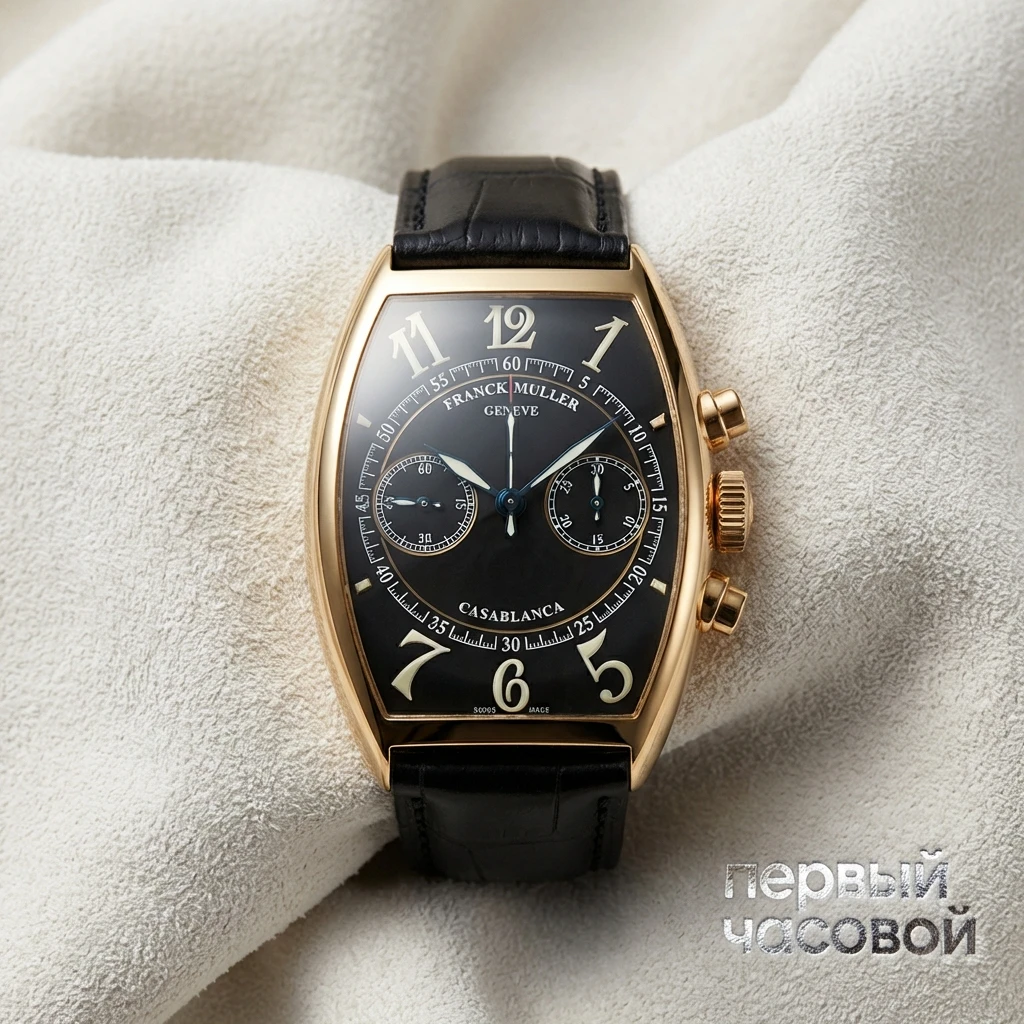 Купить элитные часы Franck Muller Cintree Curvex 2-Register Chrongraphe 5850 СС C: в наличии в Москве!