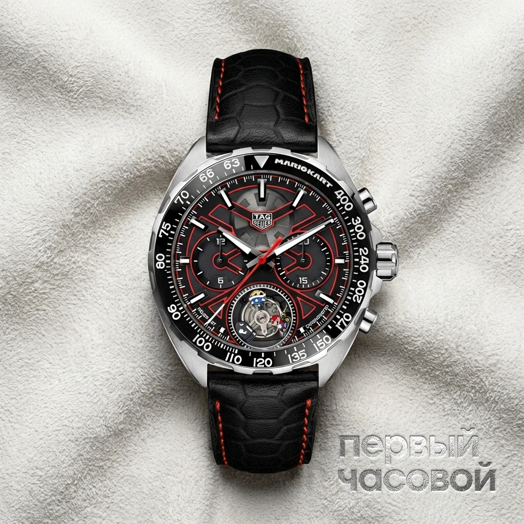Tag Heuer Formula 1 x Mario Kart Chronograph Tourbillon CAZ5080.FC6517