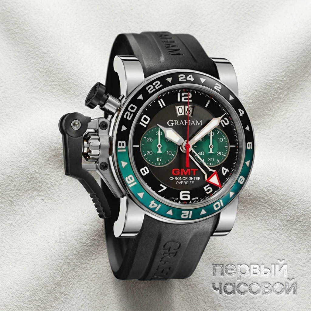 Купить элитные часы Graham Chronofighter Oversize Big Date Gmt 2OVGG: в наличии в Москве!