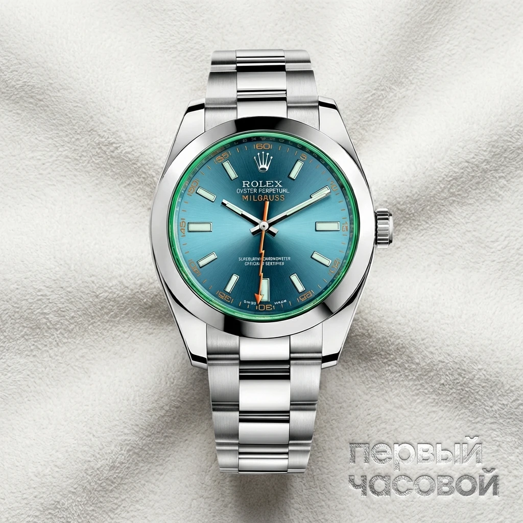 Купить элитные часы Rolex Milgaus Blue Dial 116400GV: в наличии в Москве!
