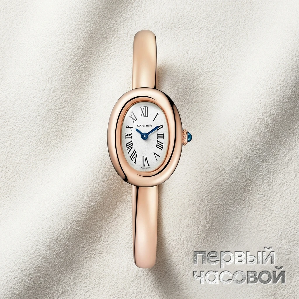Купить элитные часы Cartier Baignoire Watch Mini Size 17 Rose Gold WGBA0036: в наличии в Москве!