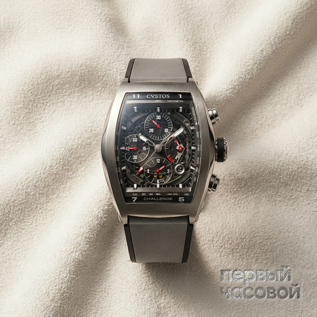 Купить элитные часы Cvstos Challenge Tonneau Chrono CCSR: в наличии в Москве!