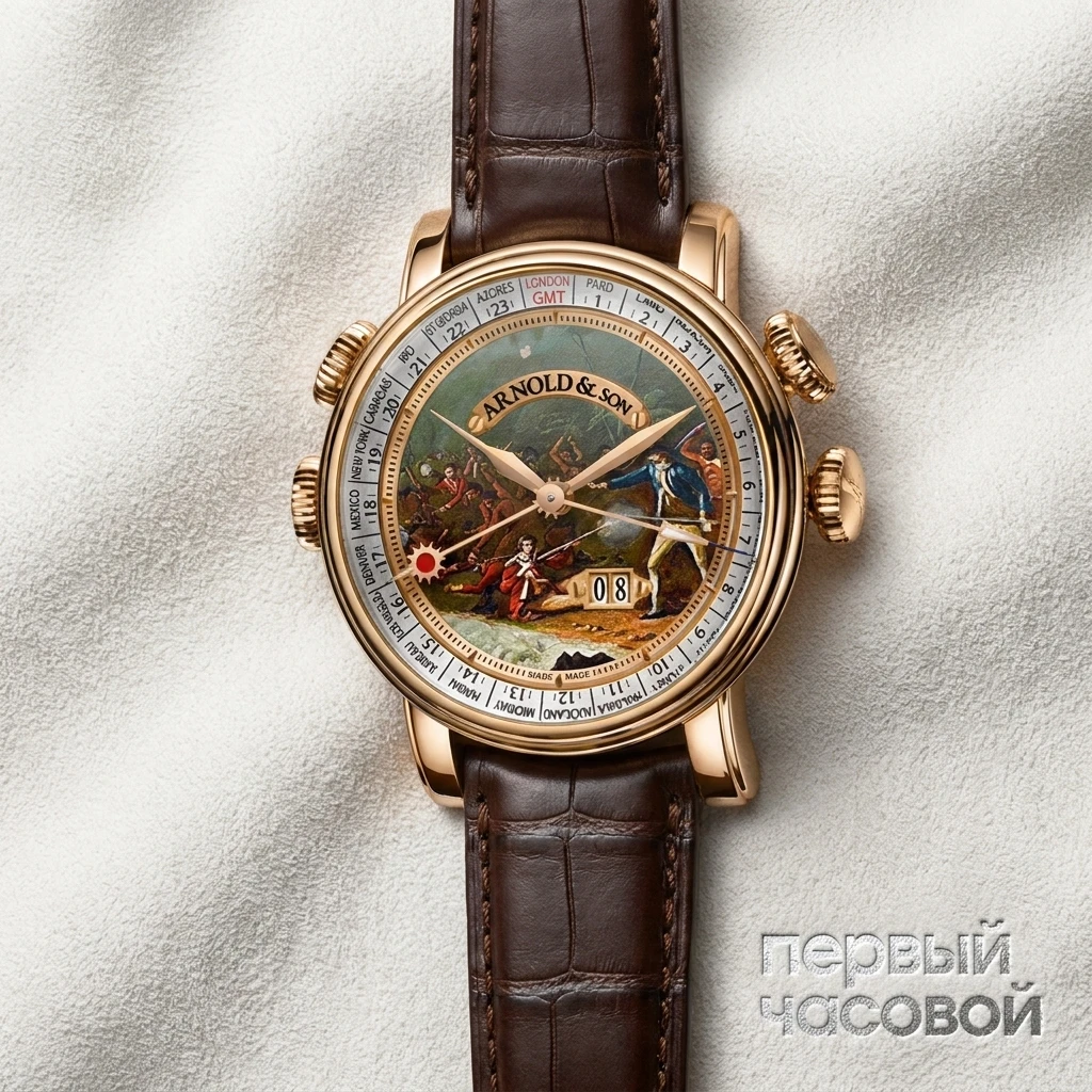 Arnold & Son Hornet James Cook Death In Hawai 1H6AP.D07A.C60B