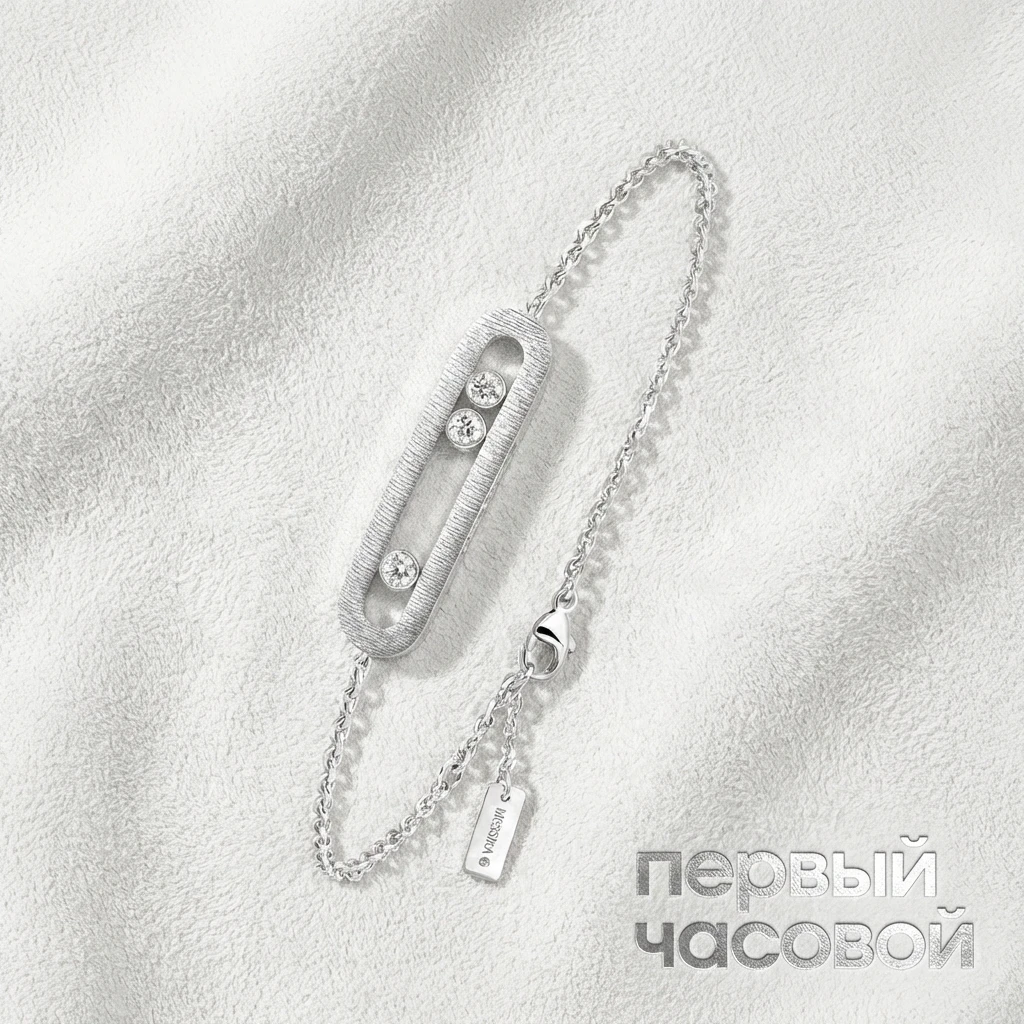 Купить украшение Messika Move Classique Ciselé Bracelet Move Classique Ciselé Bracelet 14586-WG: в наличии в Москве!