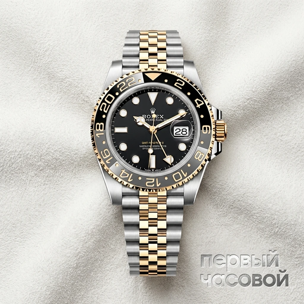 Купить элитные часы Rolex Gmt-Master Ii Steel &amp; Yellow Gold 126713GRNR: в наличии в Москве!