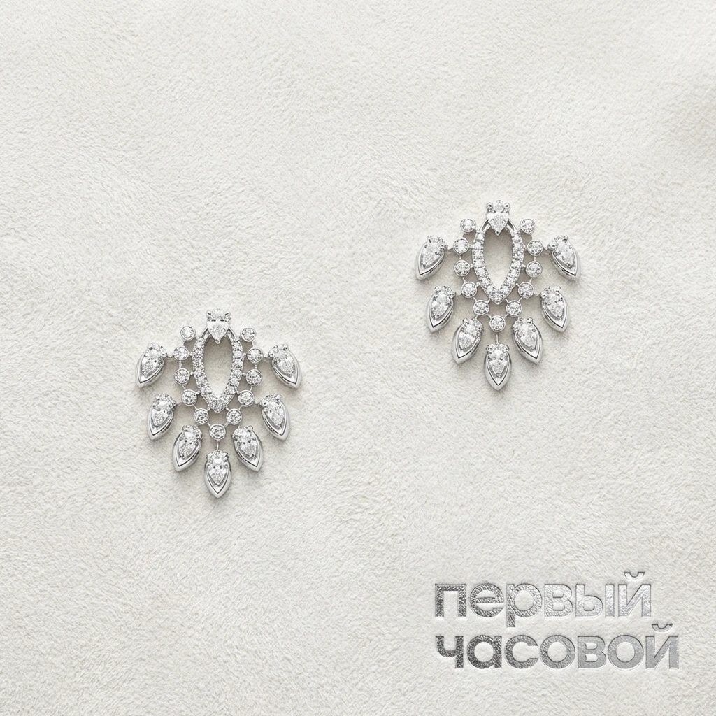 Купить украшение Messika Desert Bloom Earrings 07475-WG: в наличии в Москве!