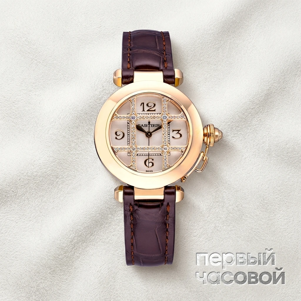 Cartier Pasha Grille Diamonds 2399