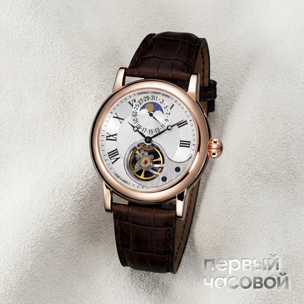 Купить элитные часы Frederique Constant Heart Beat Manufacture Moon  FC-915MC4H9: в наличии в Москве!