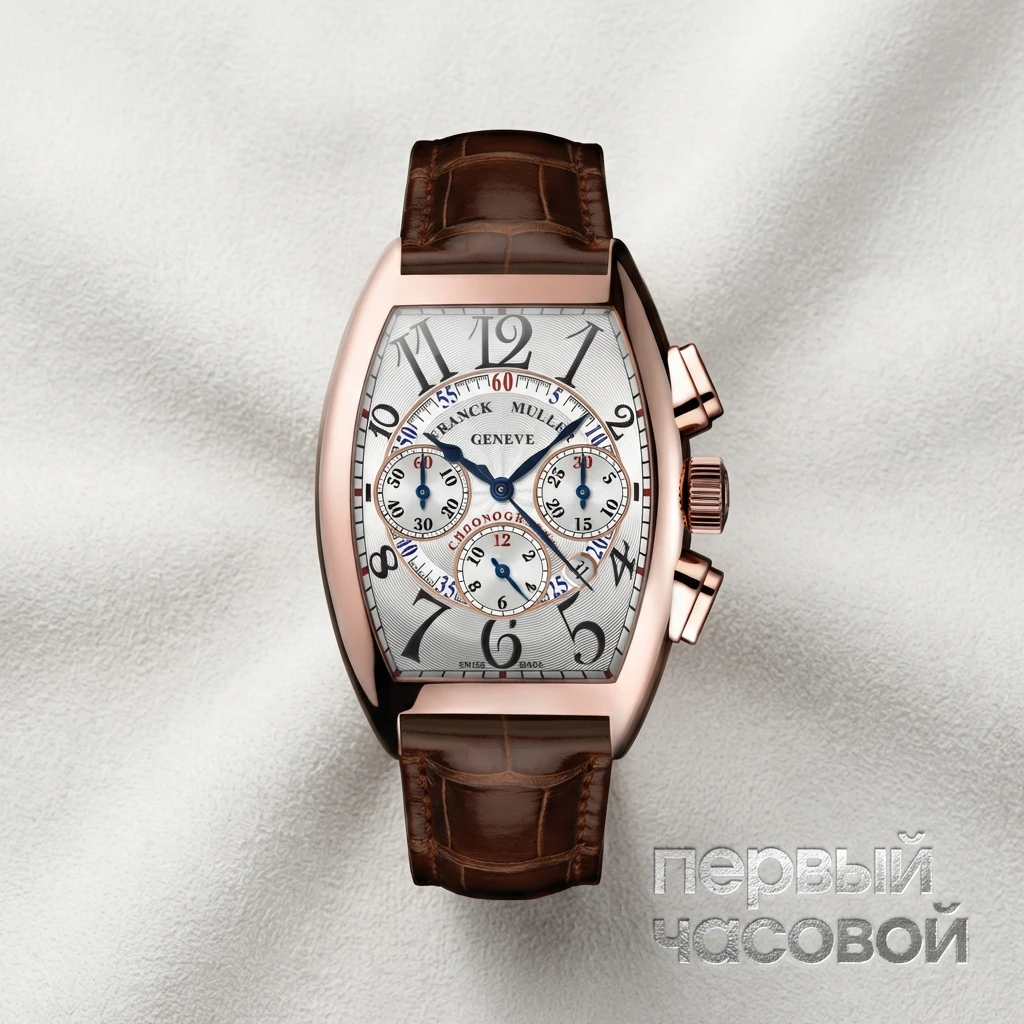 Купить элитные часы Franck Muller Mens Collection Cintree Curvex Chronograph 8880 CC AT: в наличии в Москве!