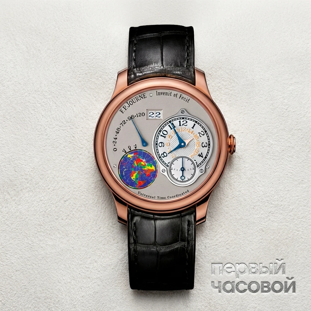 Купить элитные часы F.P. Journe Rose Gold 40Mm OCTA UTC/40RG/RG: в наличии в Москве!