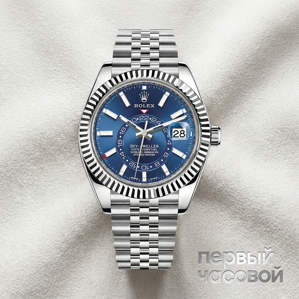 Rolex Sky-Dweller Steel Jubilee Blue Dial