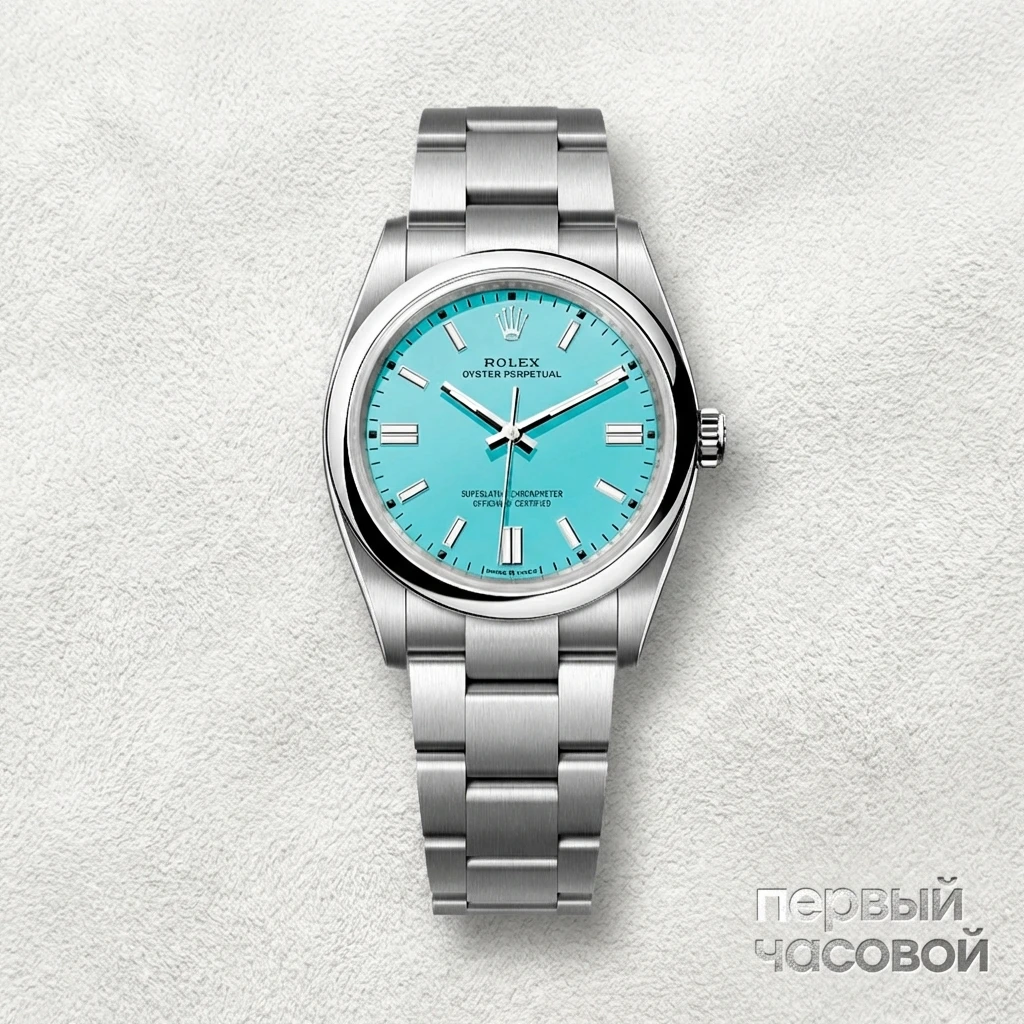 Rolex Oyster Perpetual 36Mm Tiffany Dial 126000