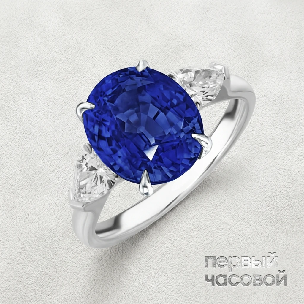 Купить украшение Studio jewelry Кольцо С Сапфиром 9,15 Ct. : в наличии в Москве!