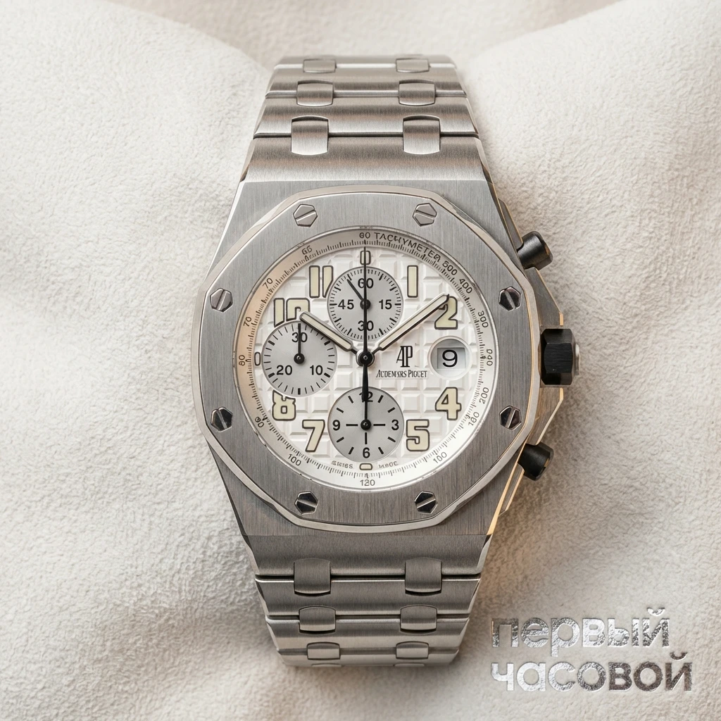 Купить элитные часы Audemars Piguet Royal Oak Offshore Chronograph 25721ST.OO.1000ST.07.A: в наличии в Москве!