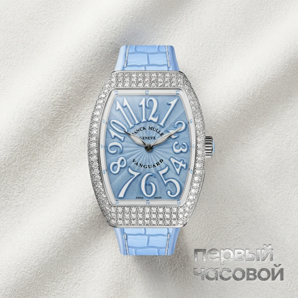 Купить элитные часы Franck Muller Ladies Collection Vanguard V32 QZ D AC. BL: в наличии в Москве!