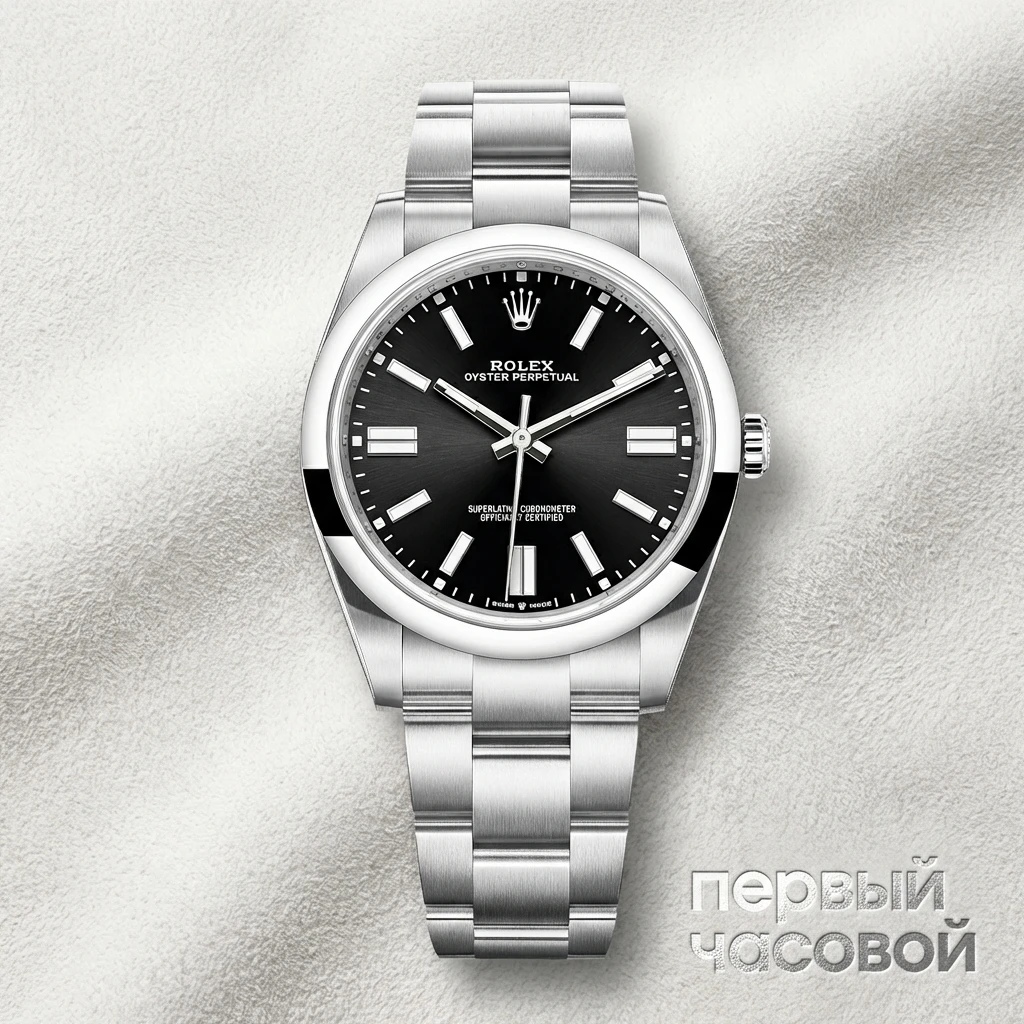 Rolex Oyster Perpetual 41 mm Black Dial 124300