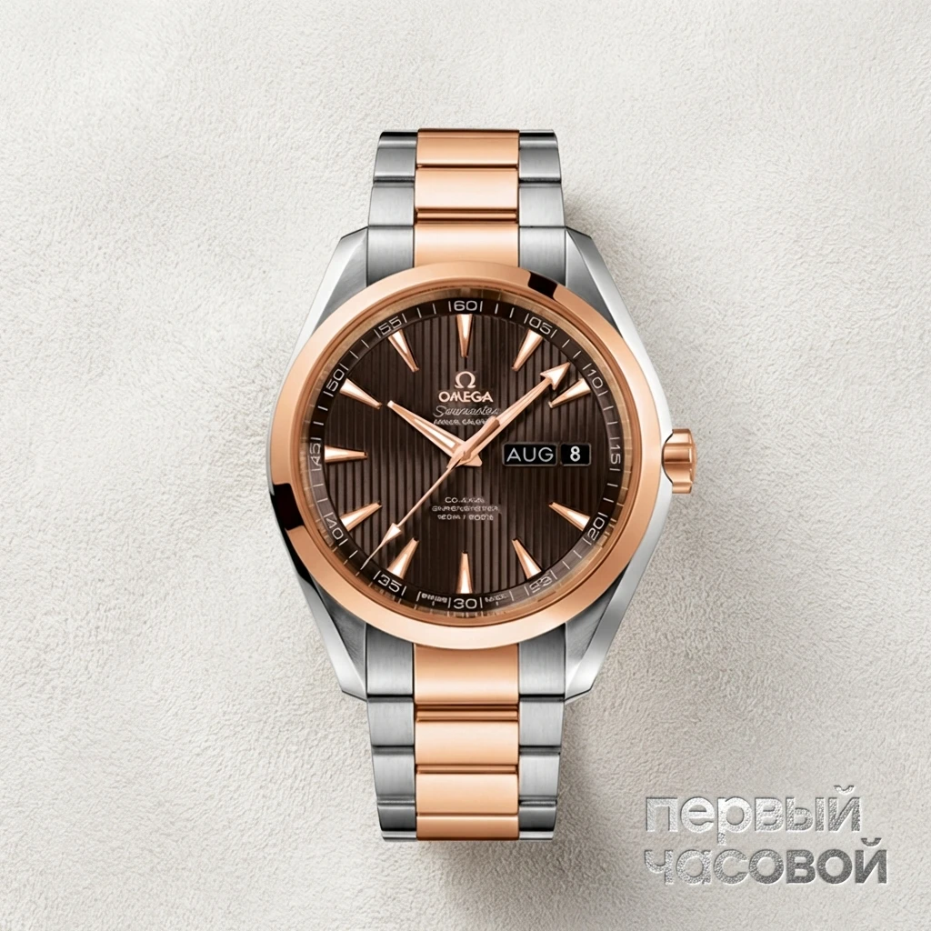 Omega Seamaster Aqua Terra 43Mm Steel & Rose Gold 231.20.43.22.06.002