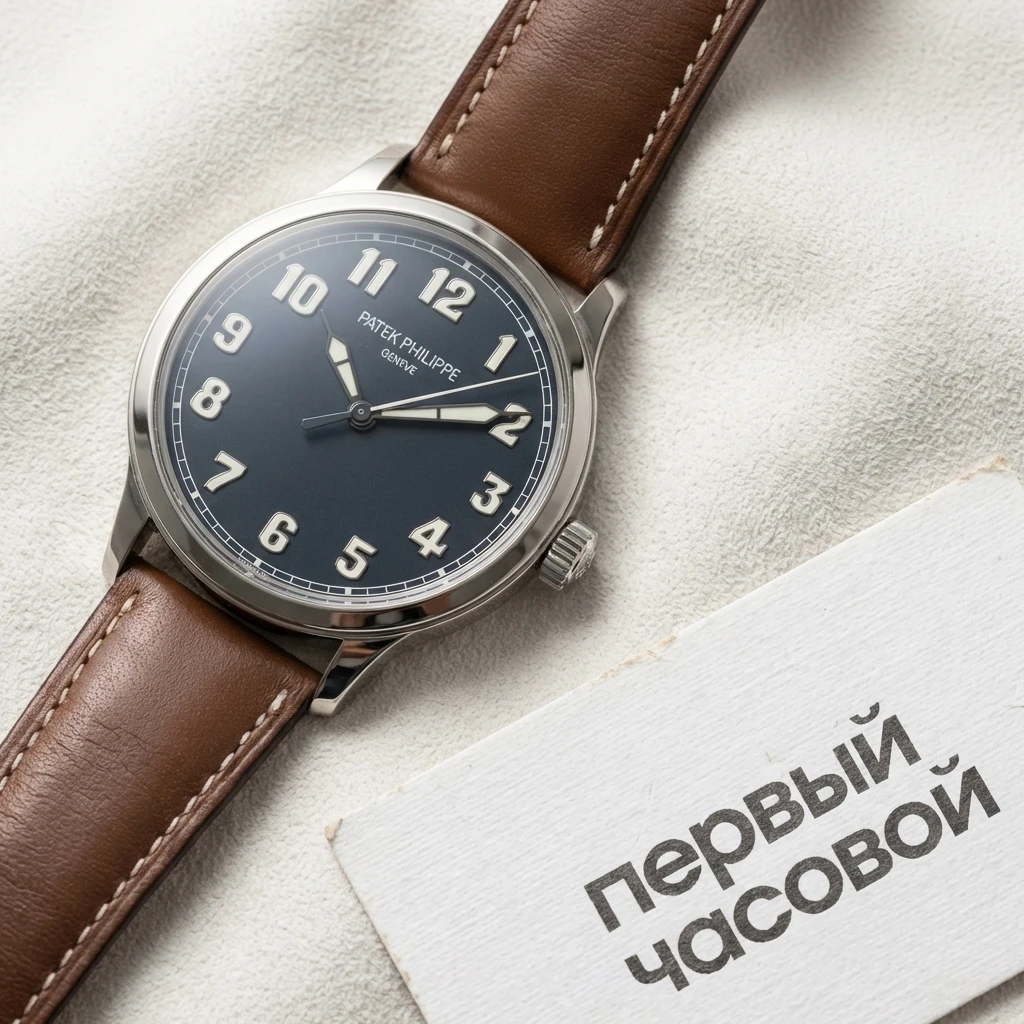 Купить элитные часы Patek Philippe Calatrava Pilot 5522A Calatrava Steel "New York" Limited 5522A-001: в наличии в Москве!