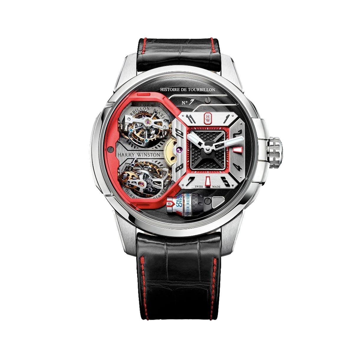 Купить элитные часы Harry Winston Histoire de Tourbillon 7 HCOMDT51WW002: в наличии в Москве!