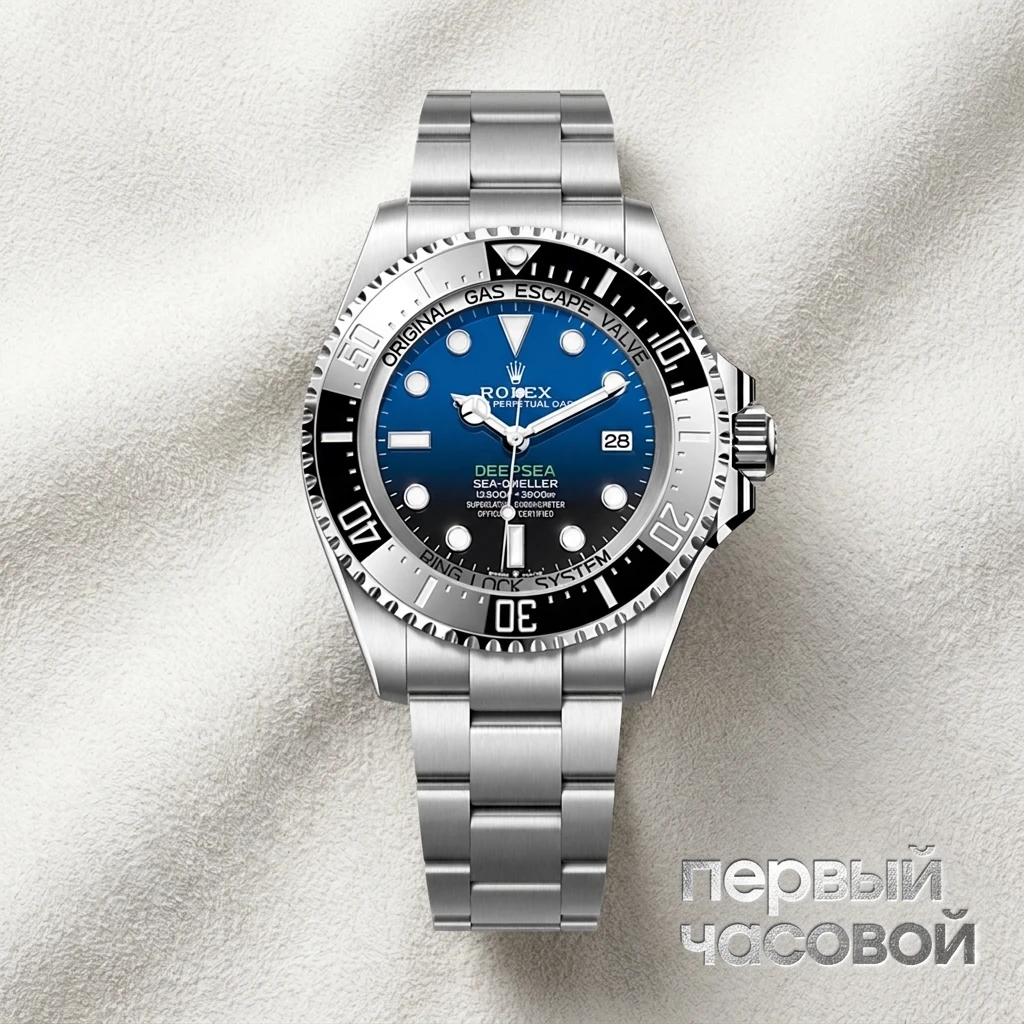 Купить элитные часы Rolex Deepsea 44Mm D-Blue 136660: в наличии в Москве!