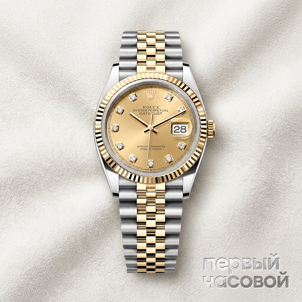 Rolex Datejust Champagne Diamond Dial