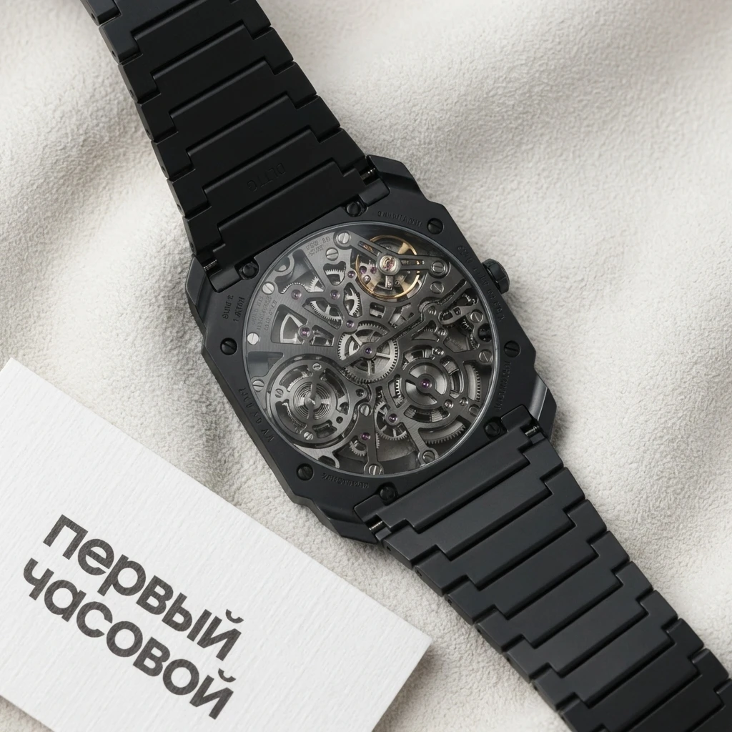 Купить элитные часы Bvlgari Octo Finissimo Skeleton Ultra-Thin Monochrome Ceramic 40Mm 103126: в наличии в Москве!